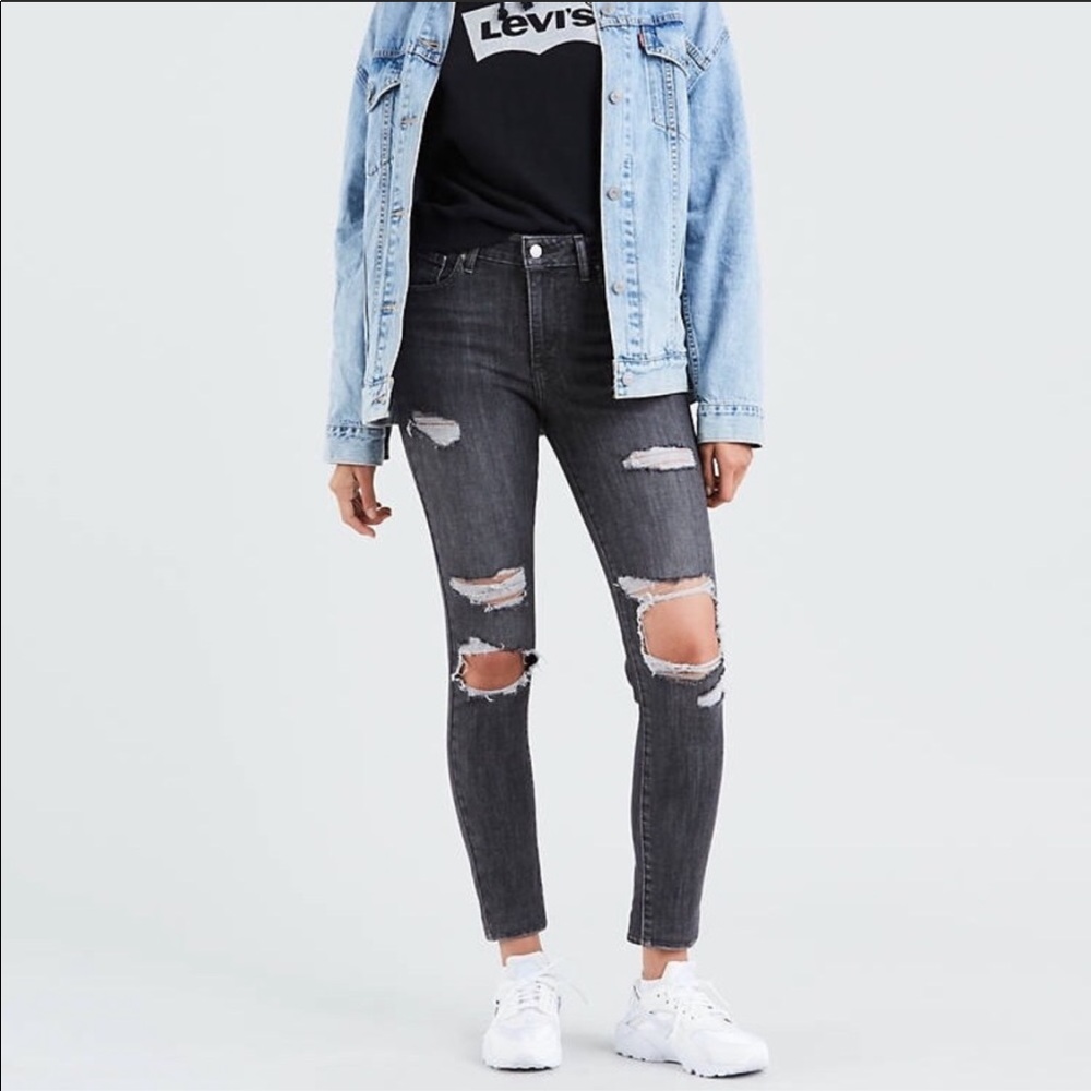 Levis 721 high waisted jeans